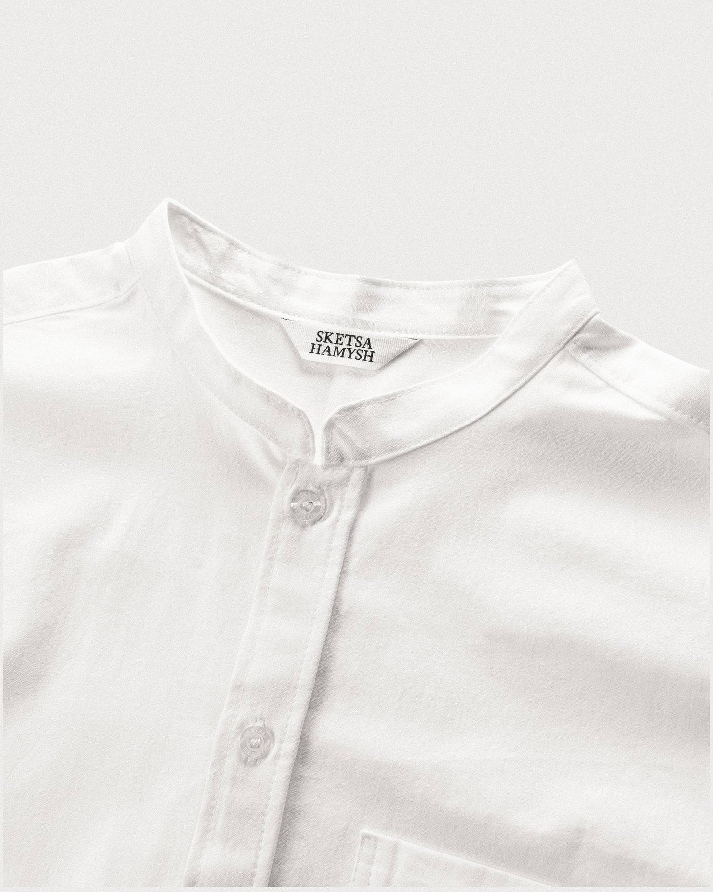 MIB Tenku Collar Shirt - Off White